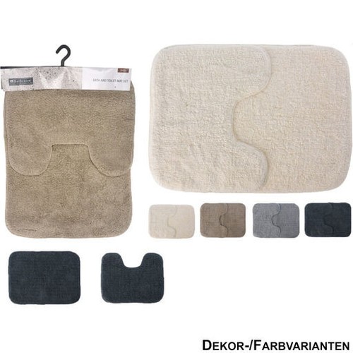 Badematten set teilig - badematten,