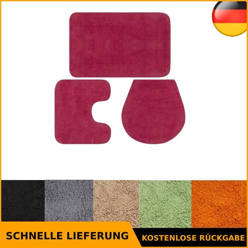 Badematte tlg badteppich - badematte, 3-tlg.