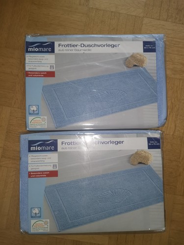 Badvorleger hellblau 50 - hellblau.,