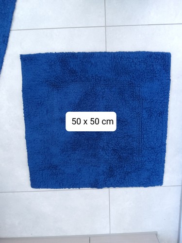 Teppich bad blau 50x50 - teppich,